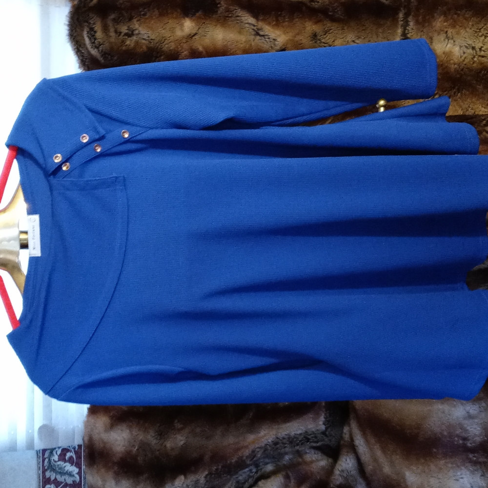 Miss Fortune. Blue   large blouse